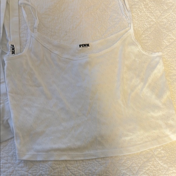 Women's White Intimate Set adjustable straps - Picture 2 of 6